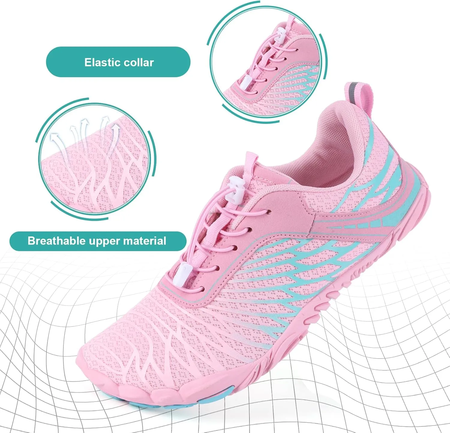 Hike Barefoot Shoes Women Men Non-Slip Healthy Barefoot Shoes Womens Mens Breathable Fashion Trail Rnning Hiking Shoe Womens Mens Wide Toe Zero Drop Shoe