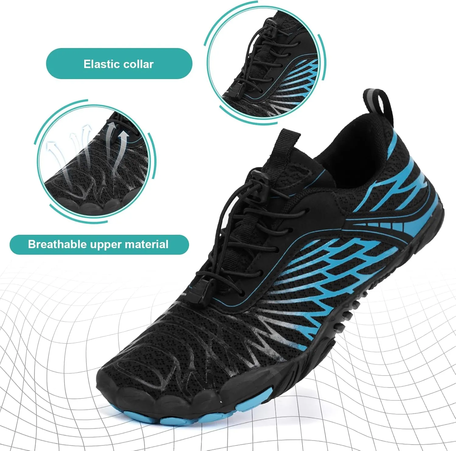 Hike Barefoot Shoes Women Men Non-Slip Healthy Barefoot Shoes Womens Mens Breathable Fashion Trail Rnning Hiking Shoe Womens Mens Wide Toe Zero Drop Shoe