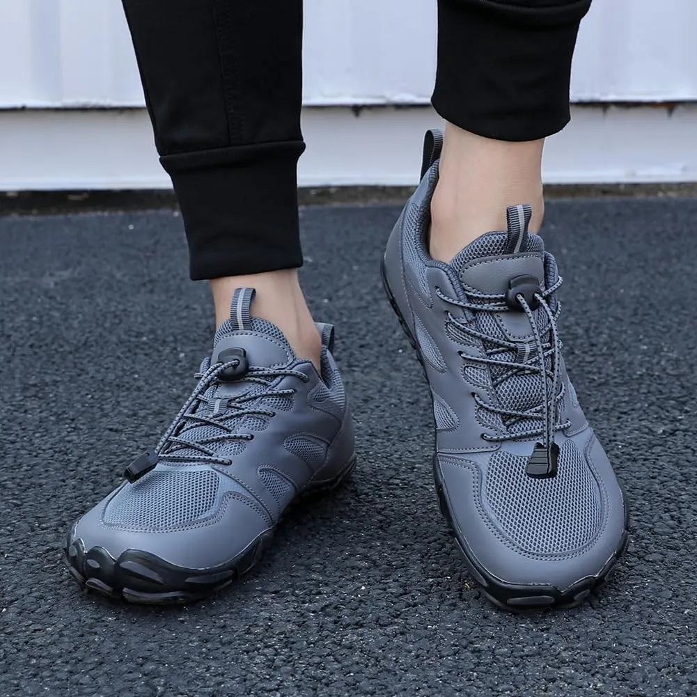 Hike Barefoot Shoes Women Minimalist Trail Running Shoe Non-Slip Breathable Wide Toe Shoes Zero Drop Lightweight Hiking Shoes