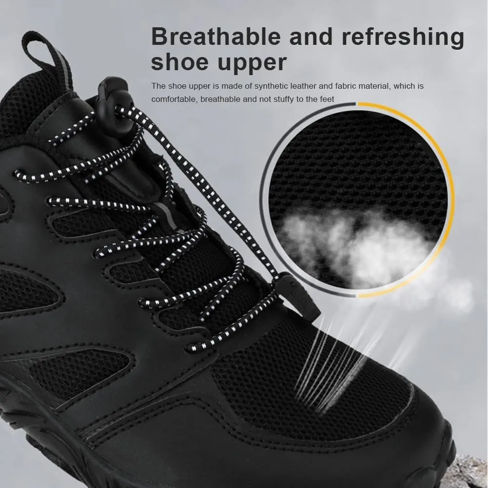 Hike Barefoot Shoes Women Minimalist Trail Running Shoe Non-Slip Breathable Wide Toe Shoes Zero Drop Lightweight Hiking Shoes