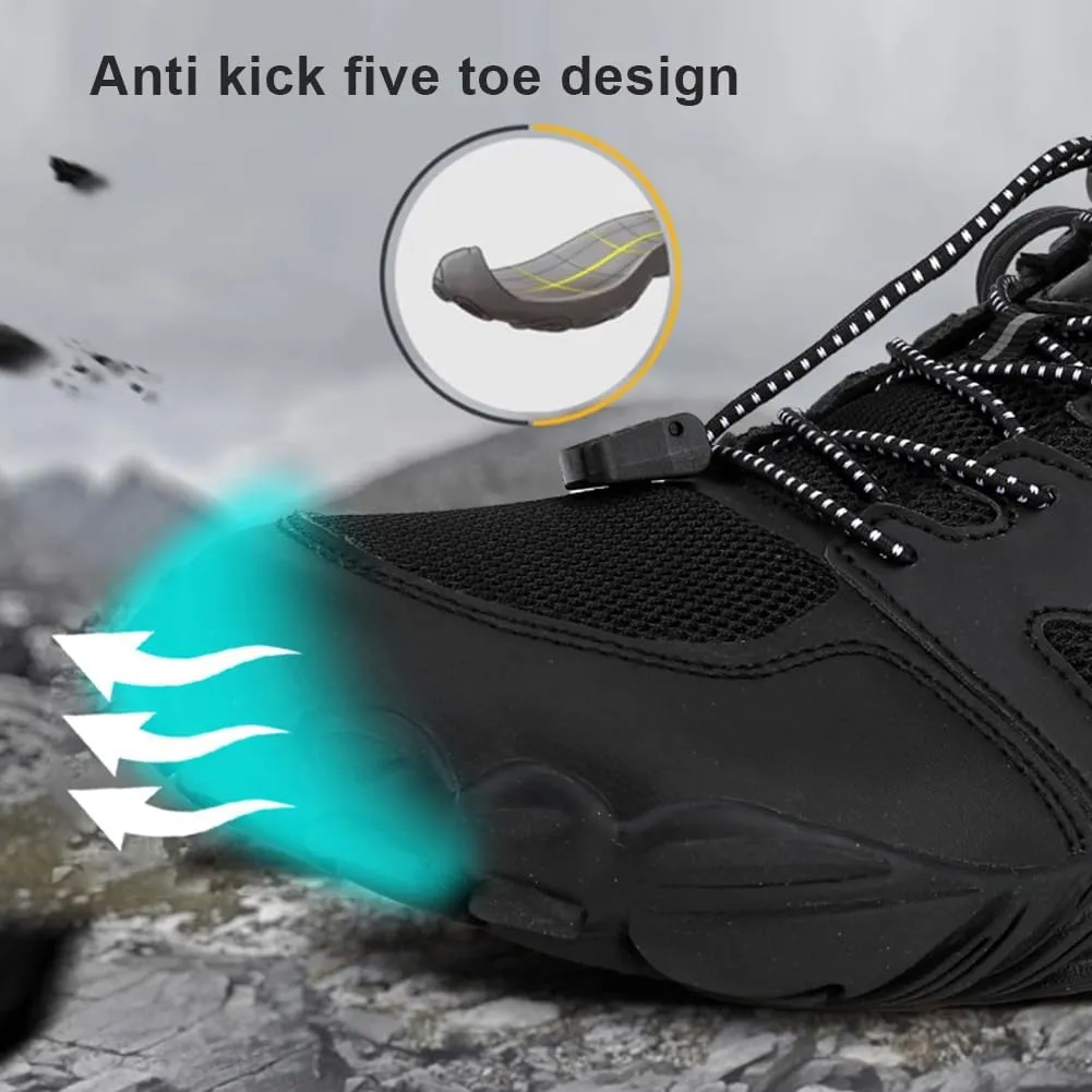 Hike Barefoot Shoes Women Minimalist Trail Running Shoe Non-Slip Breathable Wide Toe Shoes Zero Drop Lightweight Hiking Shoes