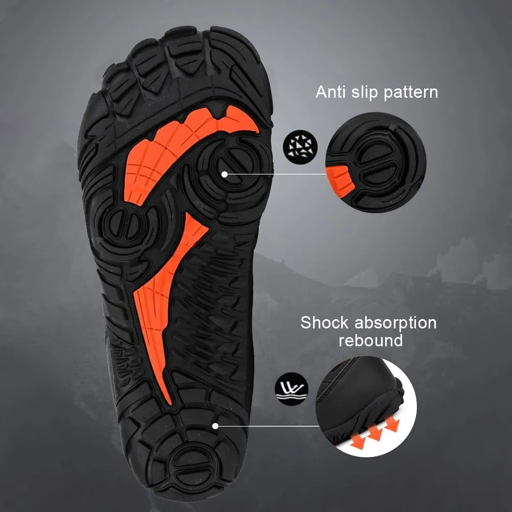 Hike Barefoot Shoes Women Minimalist Trail Running Shoe Non-Slip Breathable Wide Toe Shoes Zero Drop Lightweight Hiking Shoes