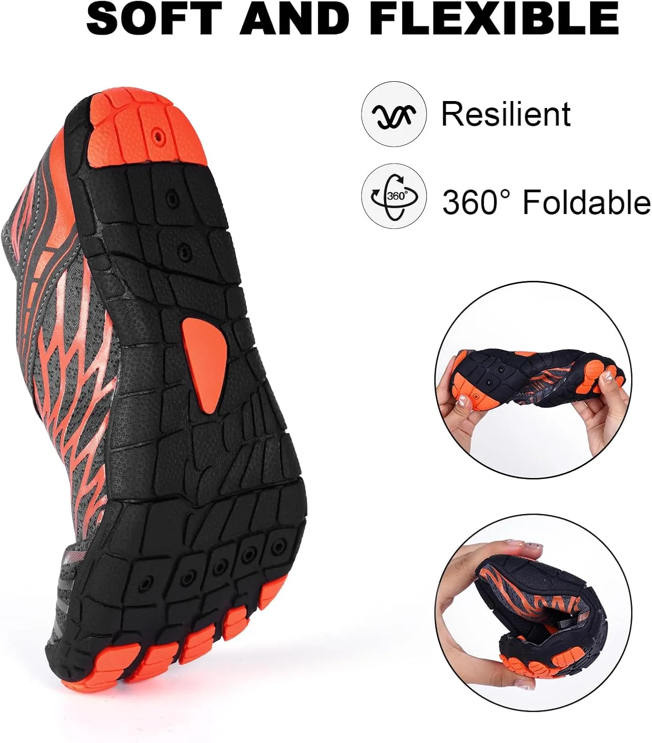 Hike Barefoot Shoes Womens Mens, Pro Water Shoe Women Men Footwear Barefoot Hike Shoes for Travel, Wide Toe Box Non-Slip Breathable Zero Drop Shoe