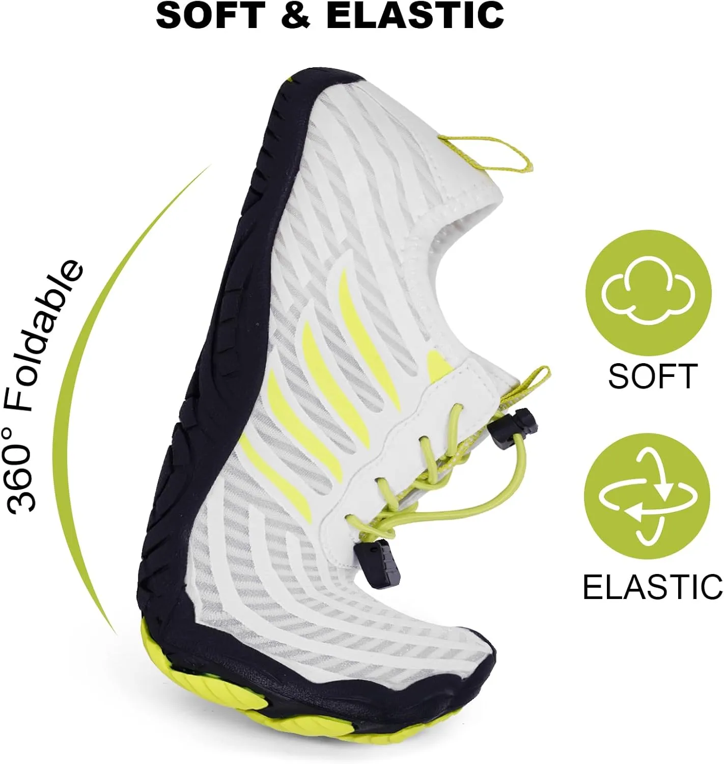 Hike Barefoot Water Shoes, Grounded Footwear Pro Barefoot Shoes Women Men, Non-Slip Athletic Hiking Trail Running Shoe, Breathable Zero Drop Water Shoe Wide Toe Box