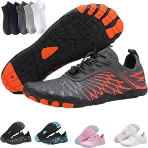 Hiking Womens Men, Pro Barefoot Shoes with Wide Toe Box, Healthy and Non-Slip Breathable Barefoot Shoes