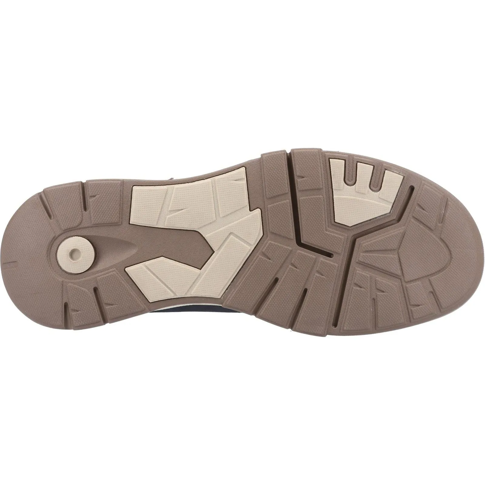 Hush Puppies Men's Fletcher Shoe in Navy/Tan