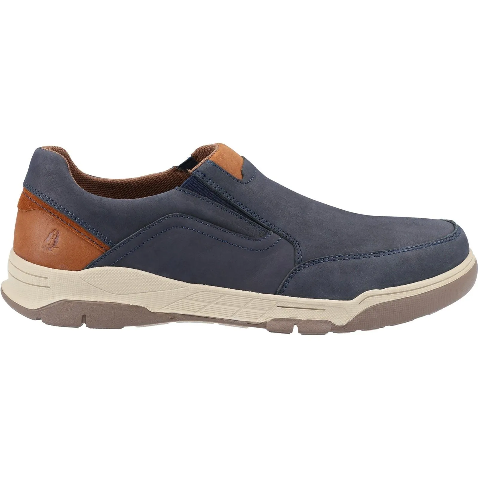 Hush Puppies Men's Fletcher Shoe in Navy/Tan
