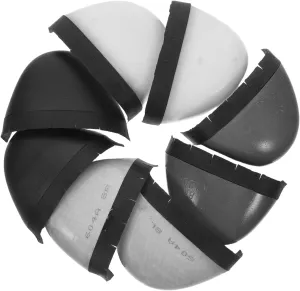 Impact-resistant Steel Toe Caps for Work Boots Breathable Safety Toe Guards Size 41 Unisex