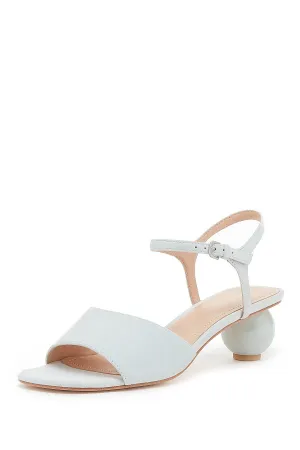Impeccable Retro Pumps Leather Heel Seasonal sale Victoire Blue Kitten Dora La Sphere Pour Sandal Dress