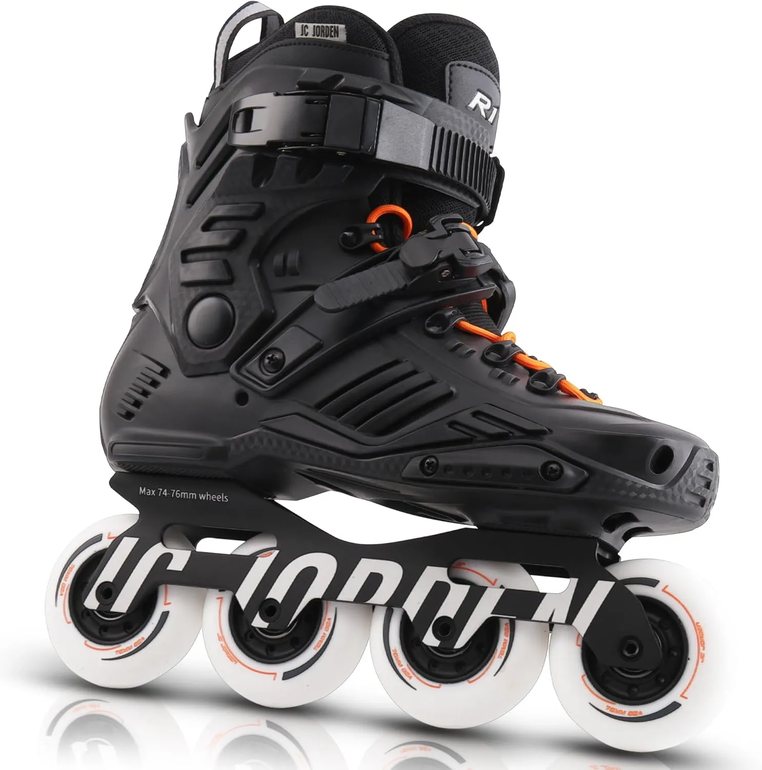 Inline Skates for Women Men, Fitness Speed Racing Skates with Durable Outer Shell, Adult Male Female, Professional Outdoor Fitness Roller Skates Blades for Unisex