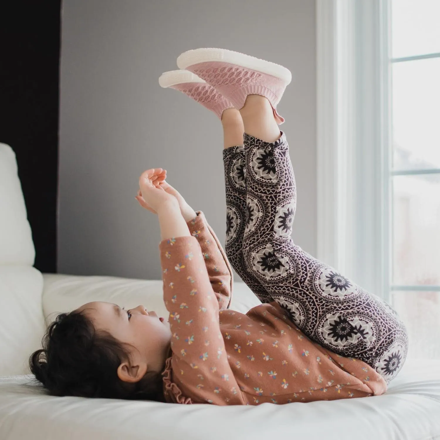 JAN & JUL Slip-on Kids Knit Shoes, Breathable Machine Washable Sneakers