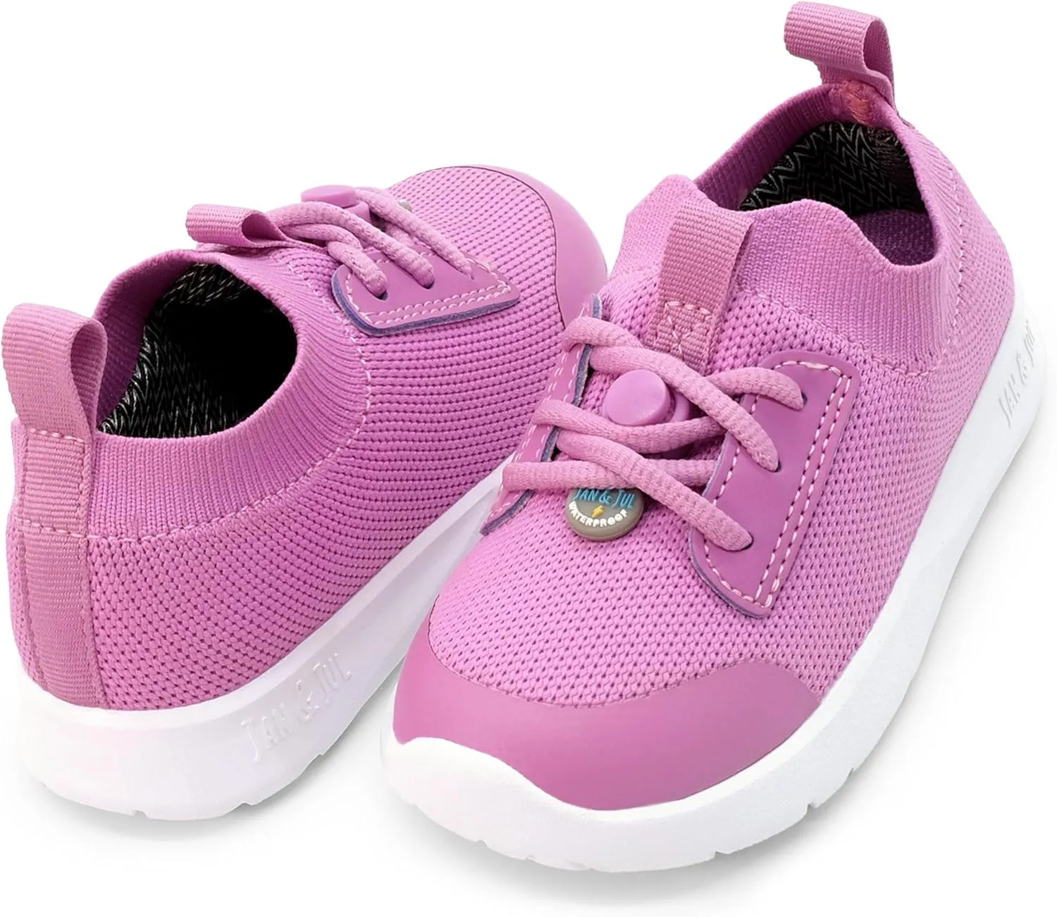 JAN & JUL Waterproof Shoes for Kids, Toddleers' Breathable Sneakers