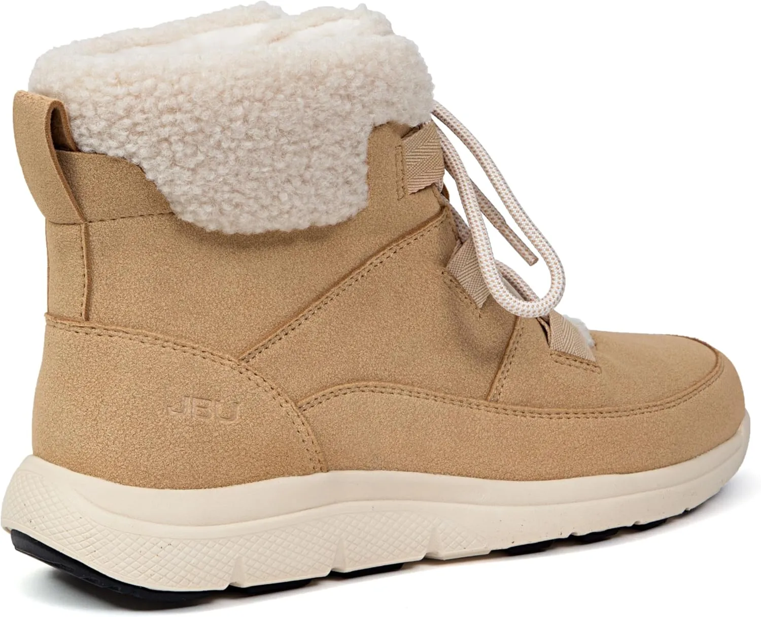 JBU Women's Freeze Lace Up Casual Ankle Winter Boot