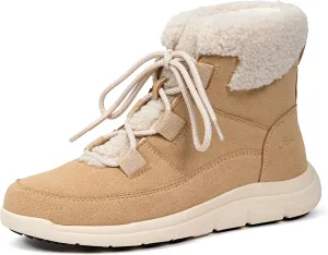 JBU Women's Freeze Lace Up Casual Ankle Winter Boot