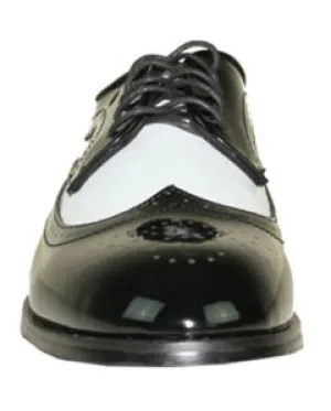Jean Yves Size 14 15 16 17 18 Men's Dress Shoe For Men Perfect For Wedding Wing Tip Two-Tone
