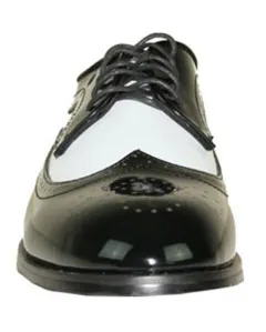 Jean Yves Size 14 15 16 17 18 Men's Dress Shoe For Men Perfect For Wedding Wing Tip Two-Tone