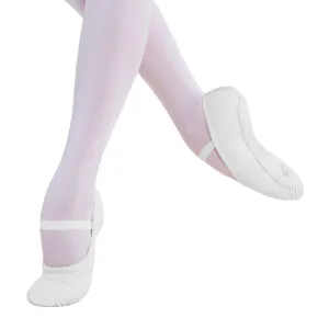 Jesse Ballet Shoe Full Sole - White (Adult)