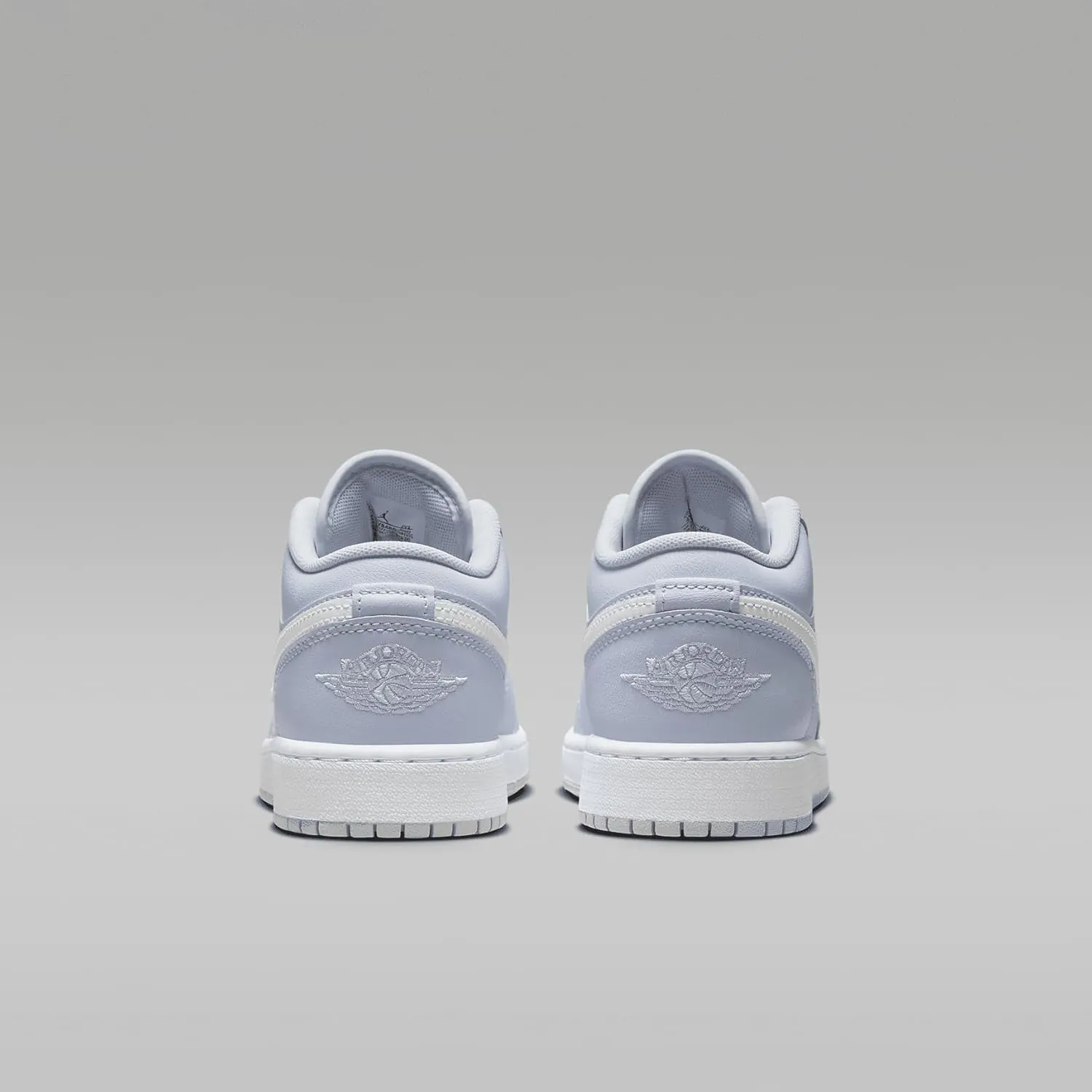 Jordan Air 1 Low Big Kids' Shoes (FV8486-400, Cobalt Bliss/Neutral Grey/White)