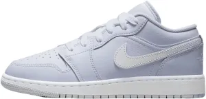 Jordan Air 1 Low Big Kids' Shoes (FV8486-400, Cobalt Bliss/Neutral Grey/White)