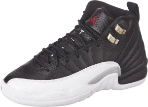 Jordan Boy's Air 12 Retro (Big Kid) Black/Varsity Red/White 4 Big Kid M