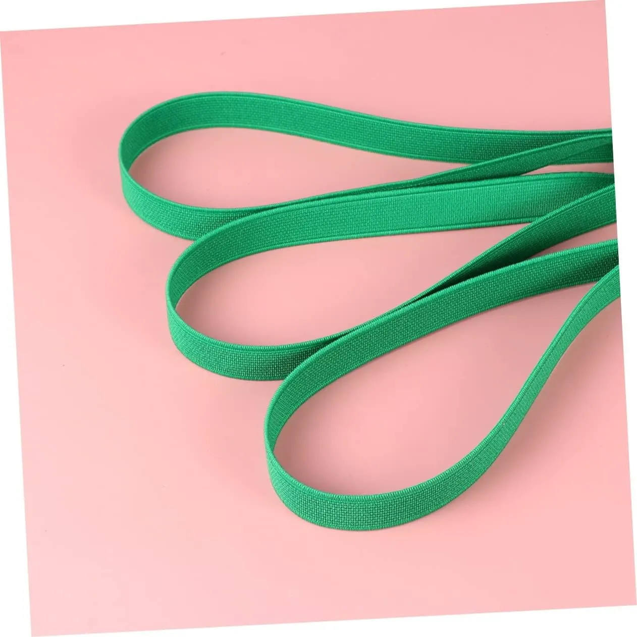 KAILIKETIY 1 Roll Thickened Elastic Band for Shoes Green Spool Durable Yarn for Shoe Accessories Crafts