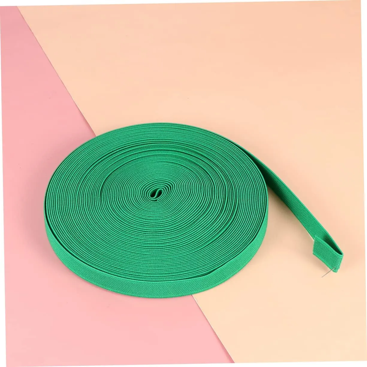 KAILIKETIY 1 Roll Thickened Elastic Band for Shoes Green Spool Durable Yarn for Shoe Accessories Crafts