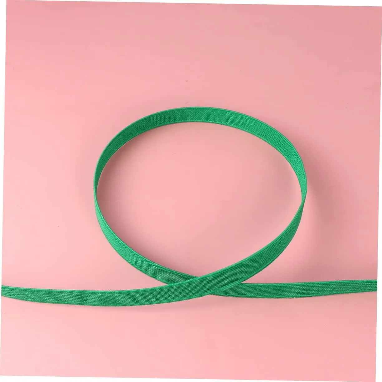KAILIKETIY 1 Roll Thickened Elastic Band for Shoes Green Spool Durable Yarn for Shoe Accessories Crafts