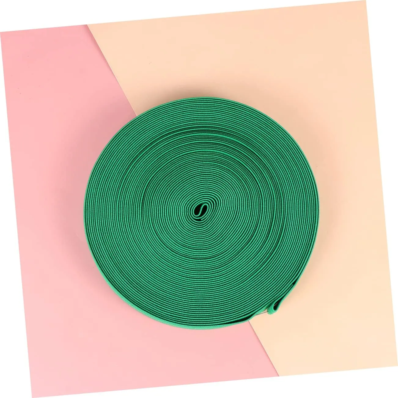 KAILIKETIY 1 Roll Thickened Elastic Band for Shoes Green Spool Durable Yarn for Shoe Accessories Crafts