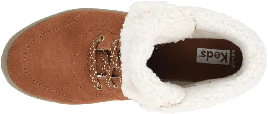Keds Women's Camp Boot Ii Suede   Sherpa Ankle