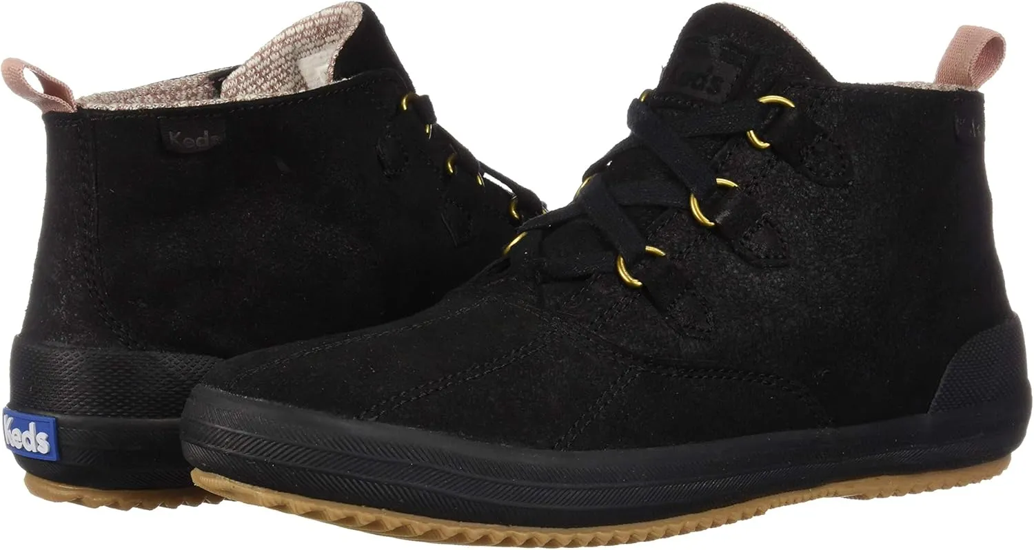 Keds Women's Scount Lea Boot Shoes (Black