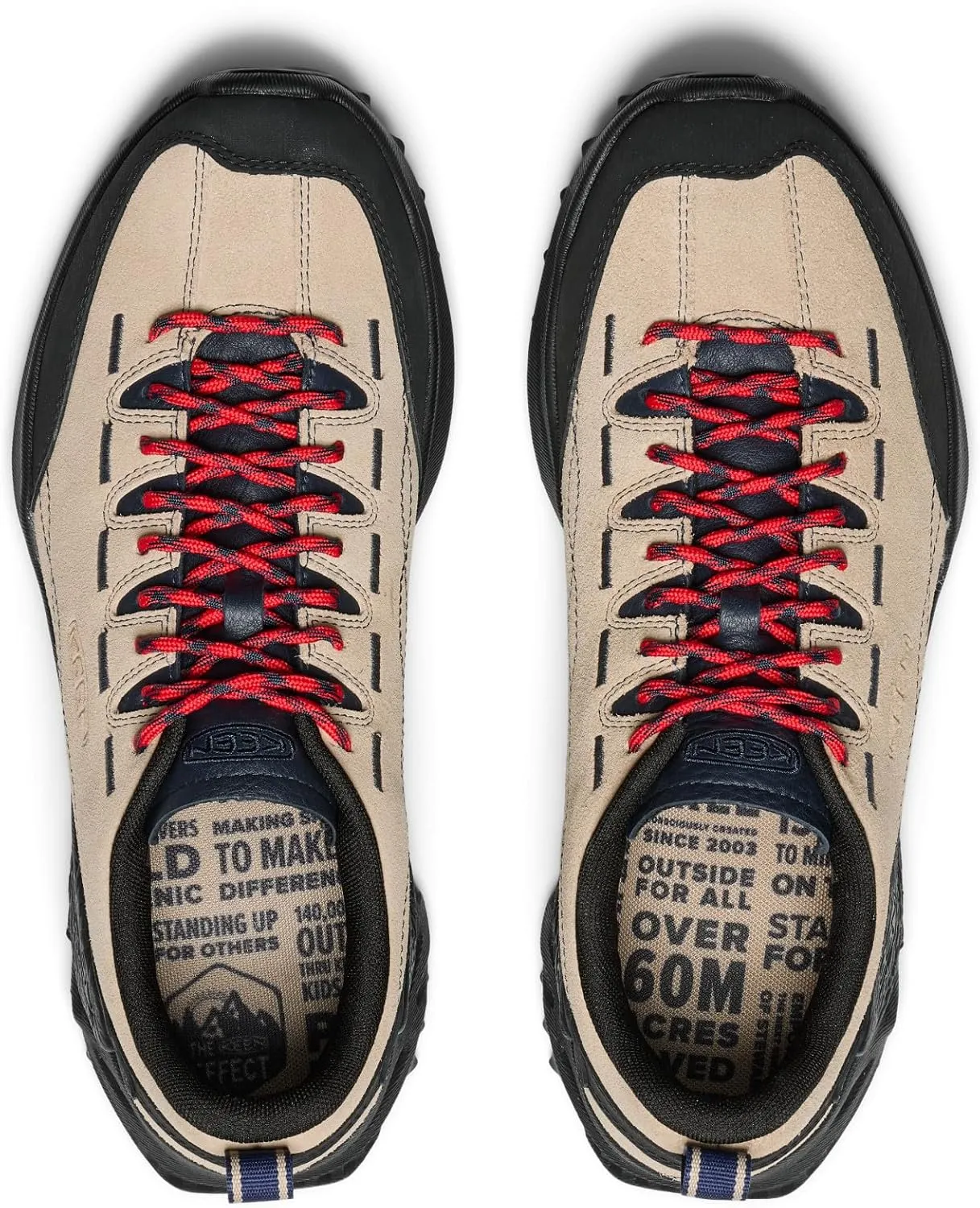 KEEN Men's Jasper Zionic Durable Tread Suede Climbing Approach Style Hiking Shoes