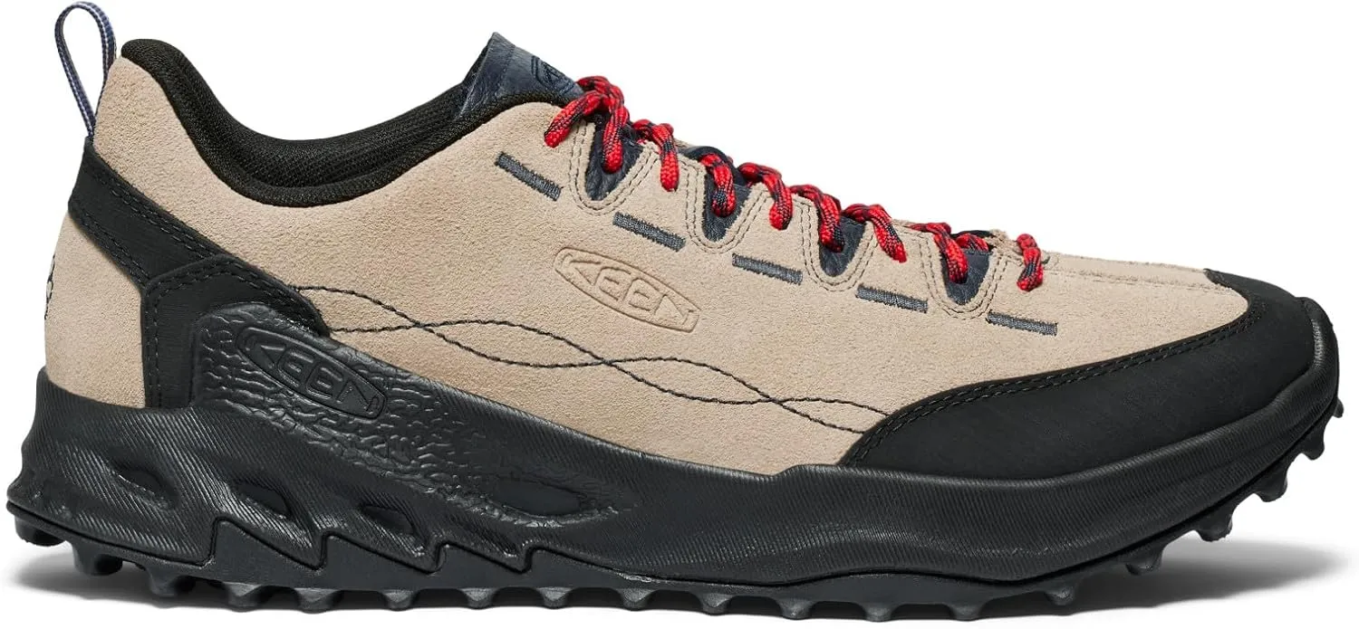 KEEN Men's Jasper Zionic Durable Tread Suede Climbing Approach Style Hiking Shoes