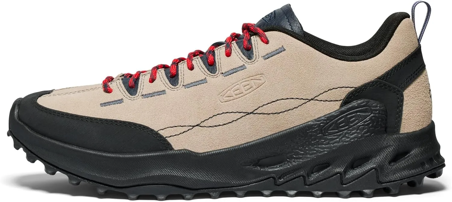 KEEN Men's Jasper Zionic Durable Tread Suede Climbing Approach Style Hiking Shoes