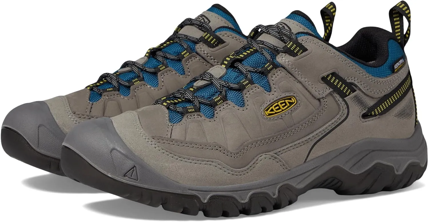 KEEN Men's Targhee 4 Low Height Durable Comfortable Waterproof Hiking Shoe
