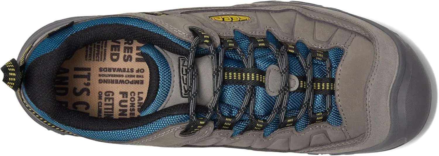 KEEN Men's Targhee 4 Low Height Durable Comfortable Waterproof Hiking Shoe