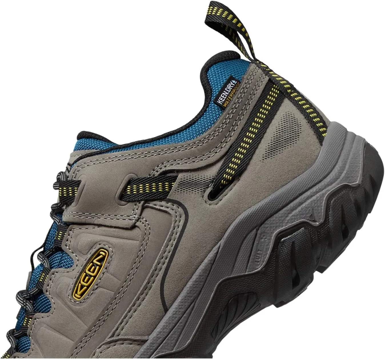 KEEN Men's Targhee 4 Low Height Durable Comfortable Waterproof Hiking Shoe