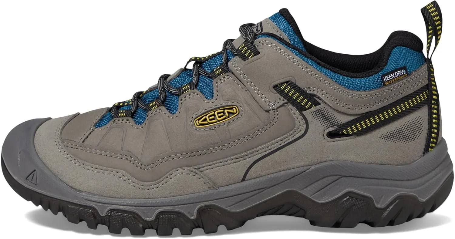 KEEN Men's Targhee 4 Low Height Durable Comfortable Waterproof Hiking Shoe