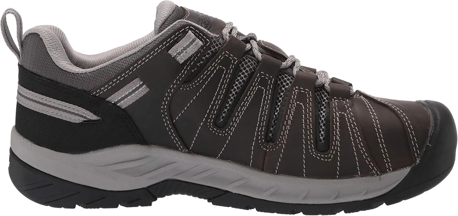 KEEN Utility Men's Flint 2 Low Height Steel Toe Breathable Durable Construction Work Shoe