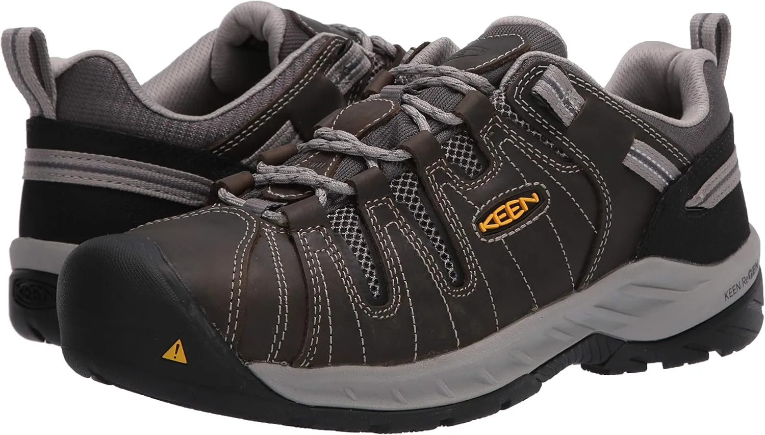 KEEN Utility Men's Flint 2 Low Height Steel Toe Breathable Durable Construction Work Shoe