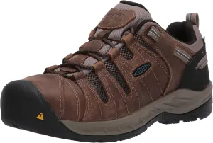 KEEN Utility Men's Flint 2 Low Height Steel Toe Waterproof Durable Construction Work Shoe