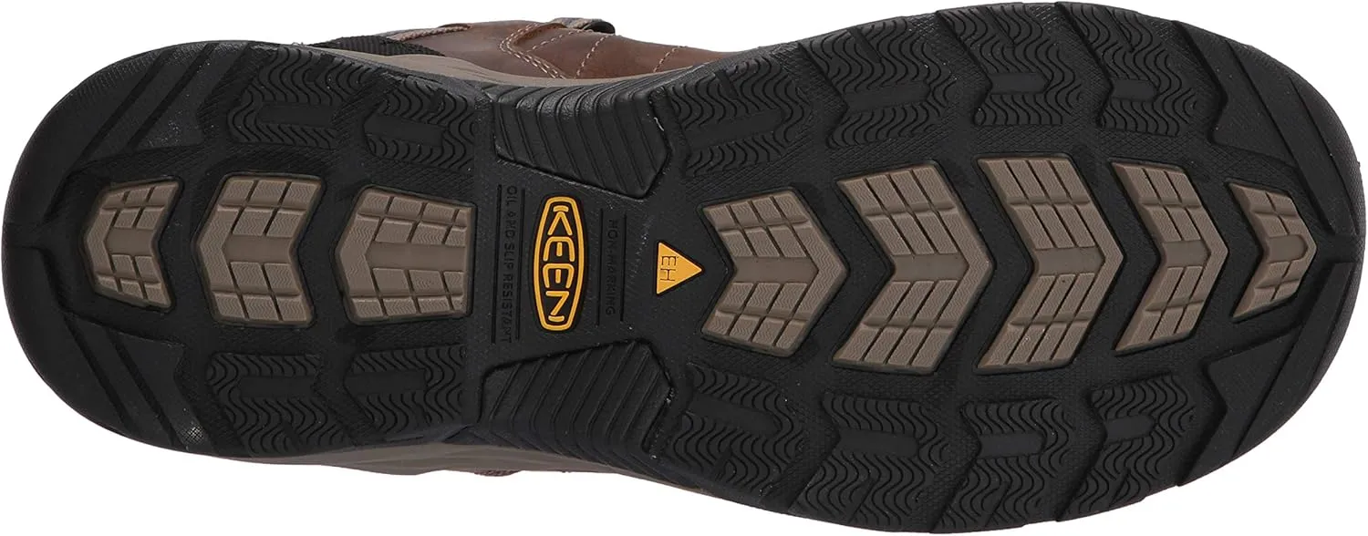 KEEN Utility Men's Flint 2 Low Height Steel Toe Waterproof Durable Construction Work Shoe
