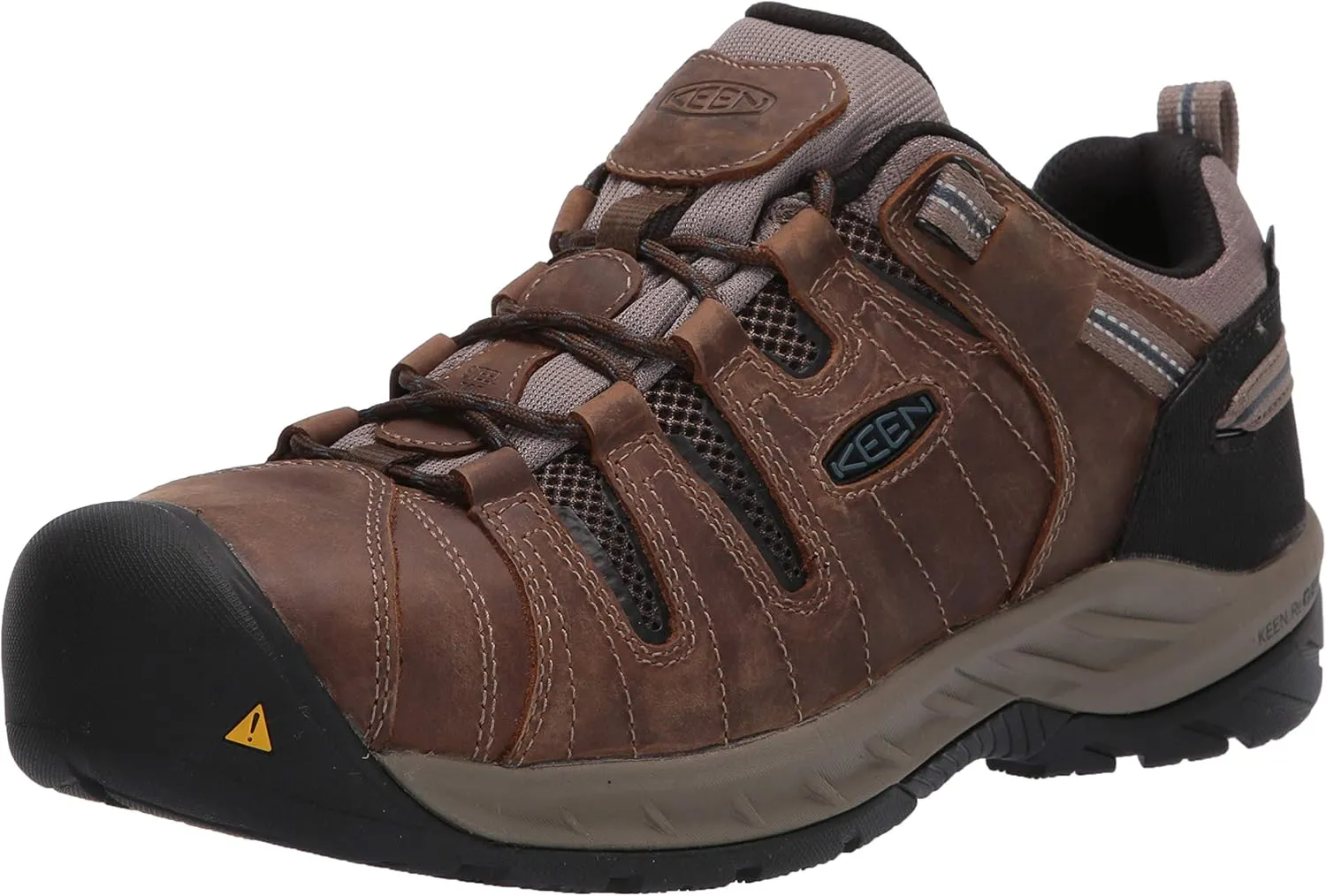 KEEN Utility Men's Flint 2 Low Height Steel Toe Waterproof Durable Construction Work Shoe