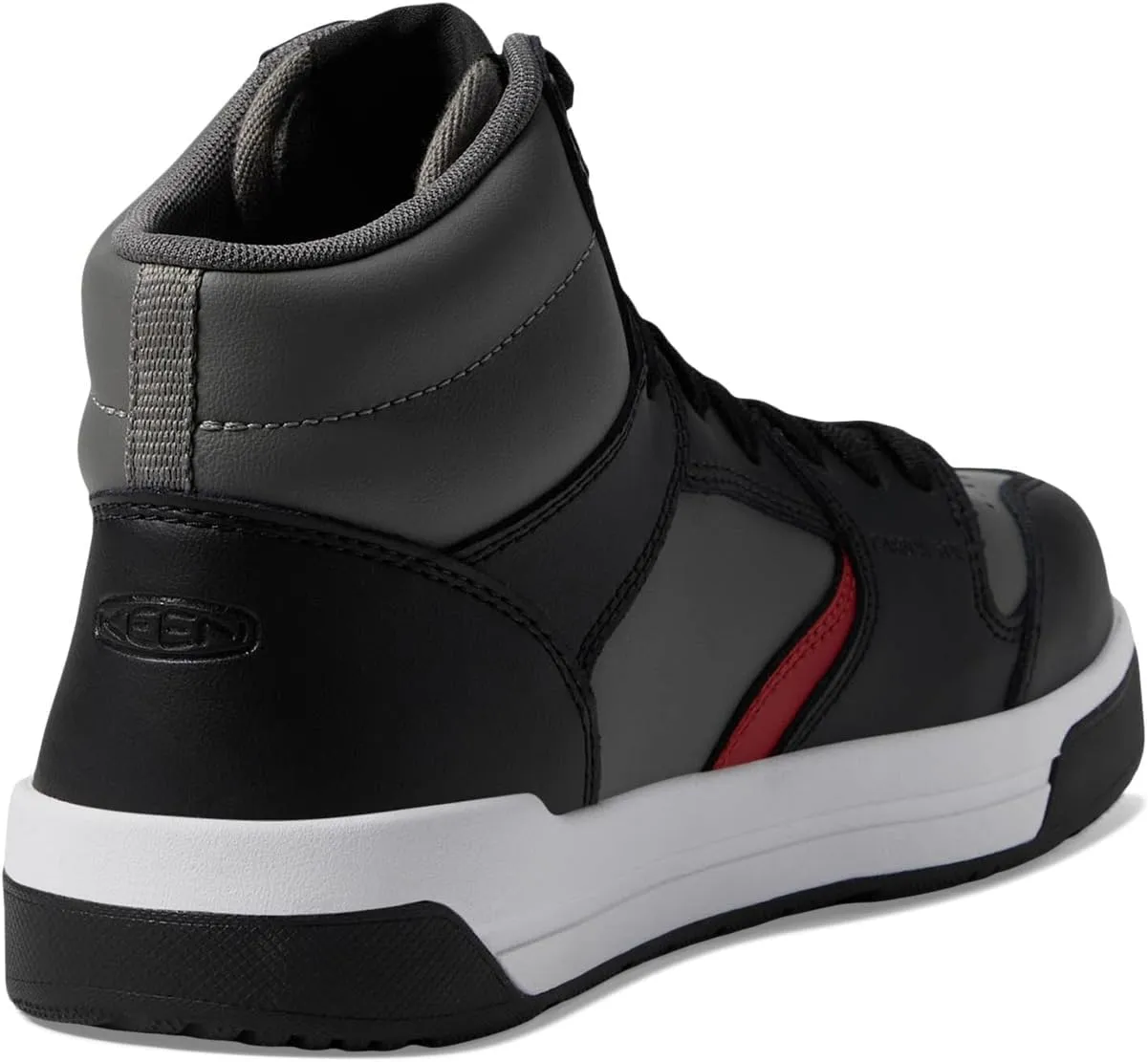 KEEN Utility Men's Overton Mid Height Composite Toe Lightweight Durable Work Sneakers