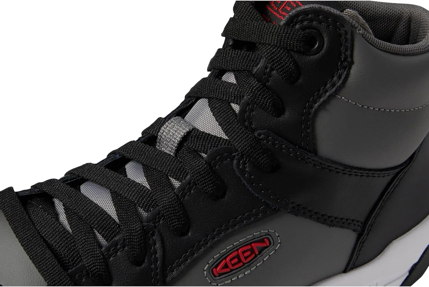 KEEN Utility Men's Overton Mid Height Composite Toe Lightweight Durable Work Sneakers