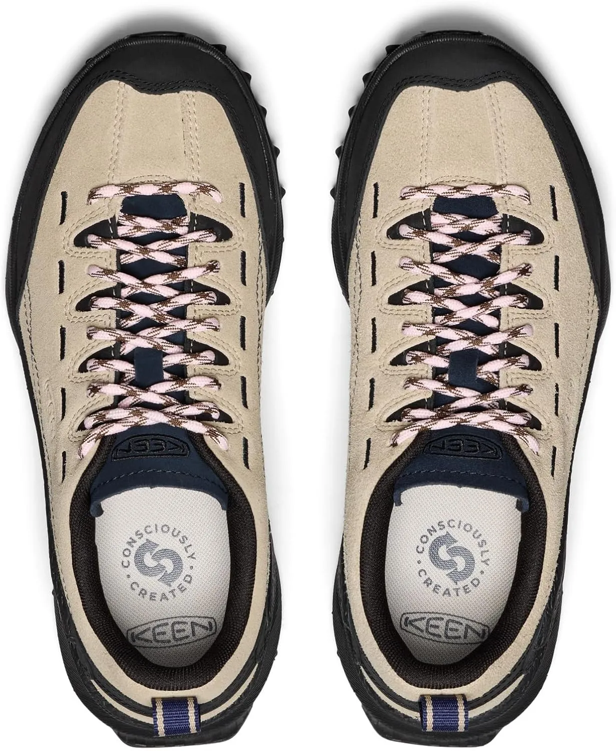 KEEN Women's Jasper Zionic Durable Tread Suede Climbing Approach Style Hiking Shoes