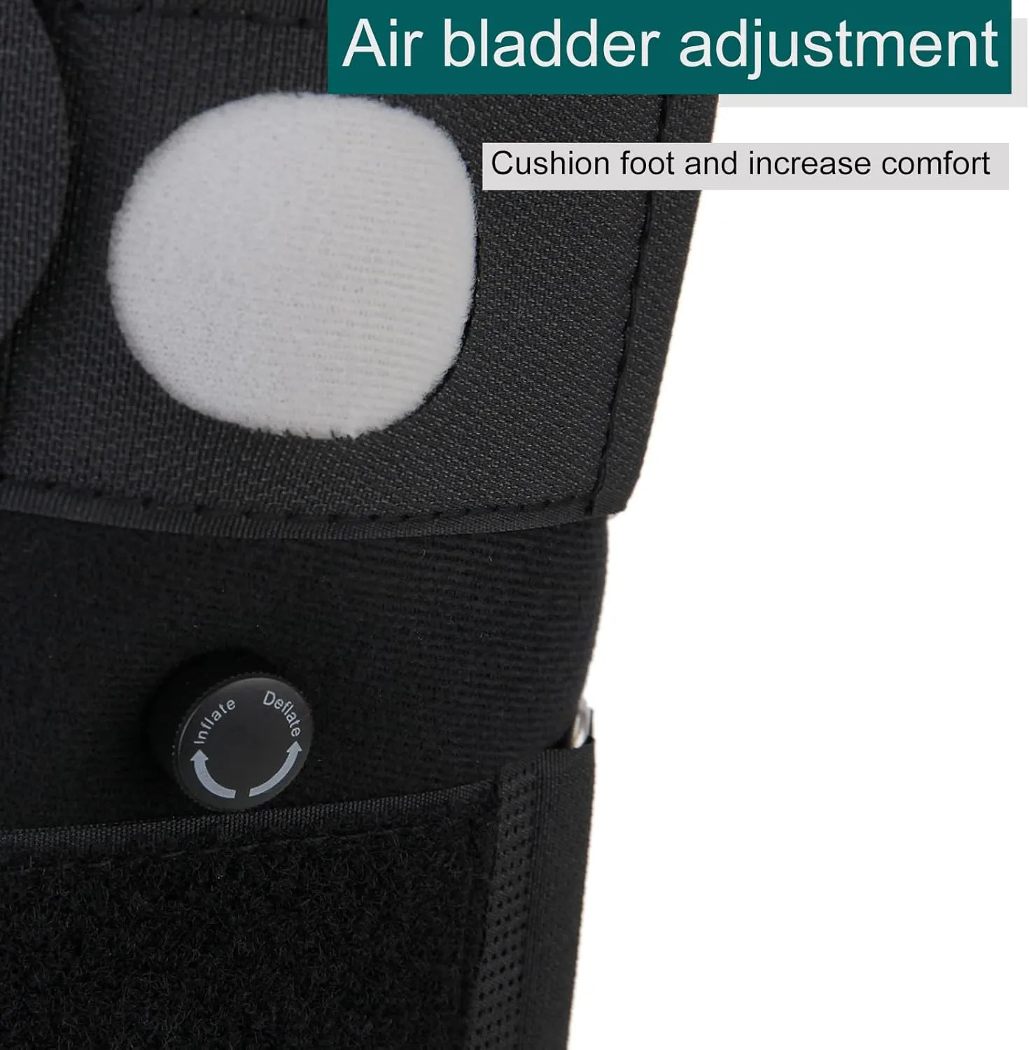 kefit Air Cam Walker Fracture Boot, Walking Boot for Sprained Ankle, Stress Fracture, Broken Foot. Orthopedic Boot (L:Foot Length 10.8-11.5Inch)