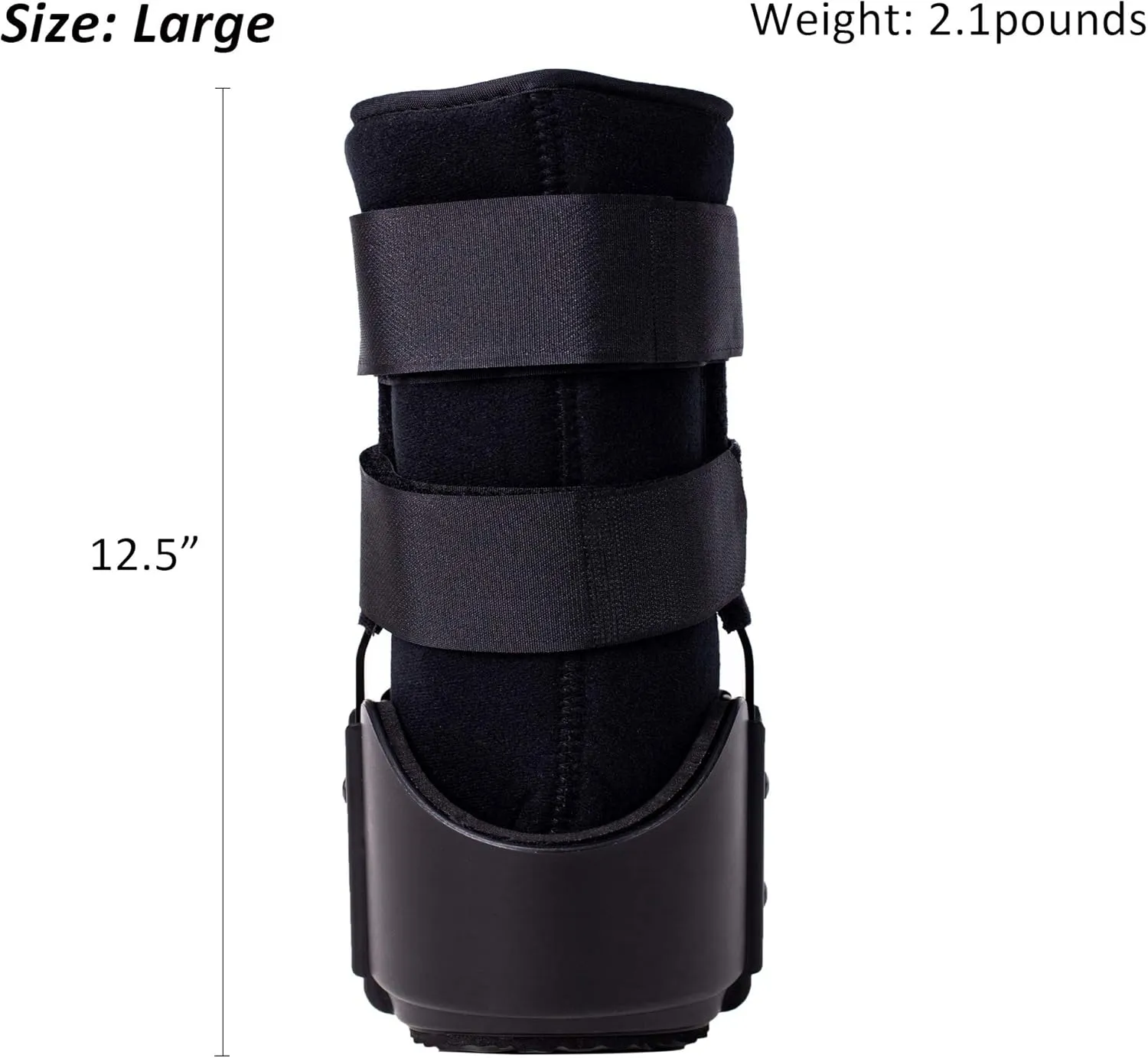 kefit Walking Boot Fracture Boot for Broken Foot, Sprained Ankle-Large