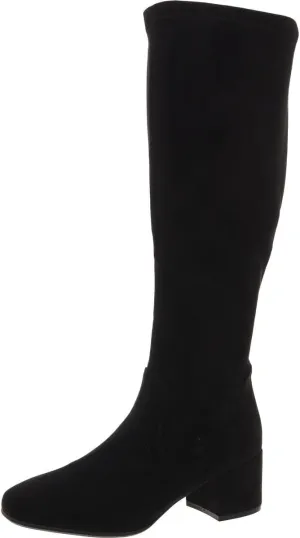 Kenneth Cole Reaction Women's Women's RIDA Stretch Boot Ankle, Black Micro, 9.5