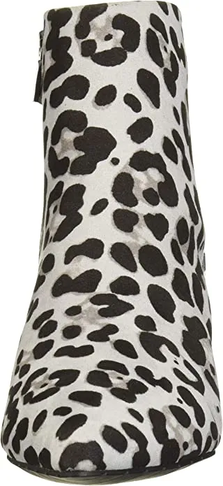 Kenneth Cole Women's Kick BIT Ankle Boot, Black/White, 8 Medium US