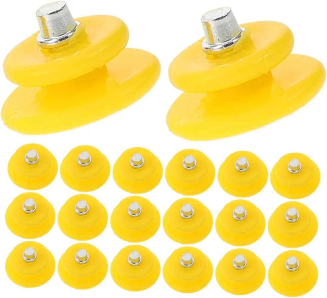 KESYOO 60Pcs Replacement Ice Cleat Spikes Durable Studs for Enhanced Traction Slip Grippers for Winter Outdoor Hiking Ice Cleat Accessories